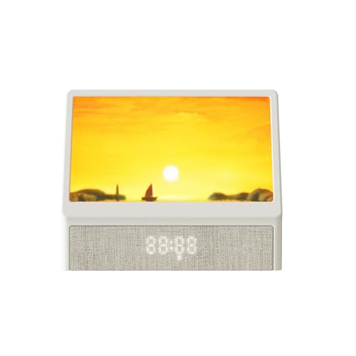 Swokely Sunrise Alarm Clock White Noise Machine BT Speaker Wake