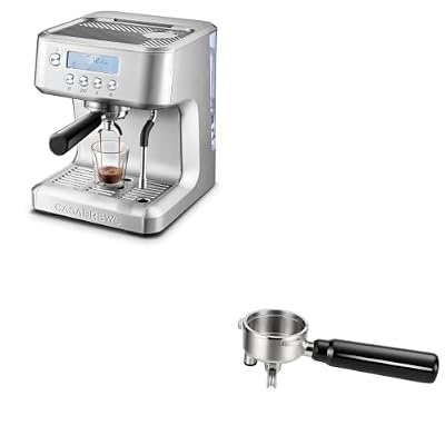 CASABREWS Ultra Espresso Machine with Upgraded Stainless Steel Portafilter