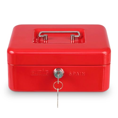 Amig Caja de Seguridad Roja 150 x 110 x 70 mm