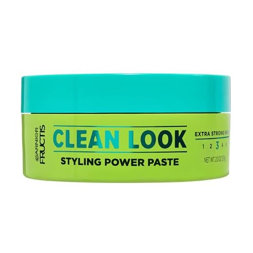 Garnier Fructis Style Pure Clean Finishing Paste for Hair, 2 Ounce Jar, (Packaging May Vary)