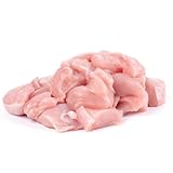 Raw Paws Frozen Raw Turkey Breast for Dogs & Cats, Chunks 2-lb (8 Pack) - Made in USA - Small-Batch Frozen Raw Dog Food - Natural Turkey Dog Food - Food for Dogs