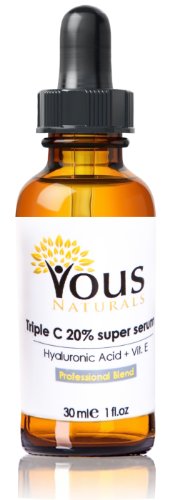 NEW Professional Vitamin C serum for your face! Potent Anti Aging Serum! One Single Bottle Has Three Forms of Vitamin C