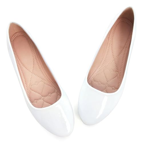 Image of SAILING LU Casual Shoes for Women Dressy Ballet Flats | Comfort Fit, Work Shoes,Casual for Women, Slip-Ons Loafers