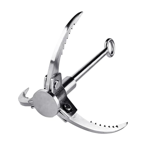 Ralondbey Campings Flying Claw Outdoor Grappling Hook Grappling Claw Steel Campings Hook Claw Tool Carabiner Grapple Flying Claw Tool