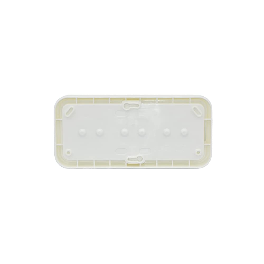 Bf kristal - Base triple blanco nieve 10a-250v bolsa