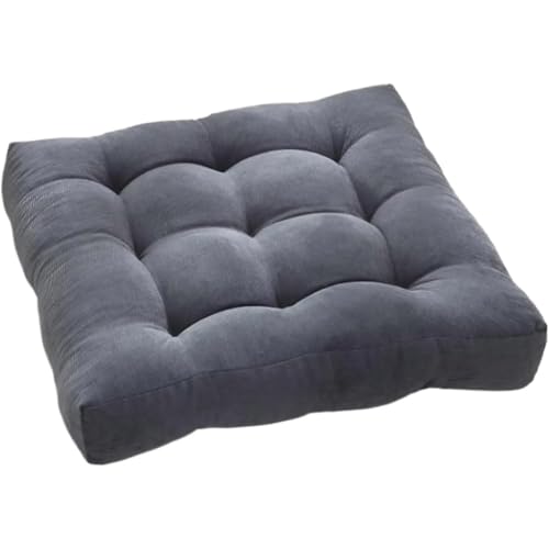 LPACXBYD Almohada de Suelo Extra Grande for Adultos de 21 x 21 Pulgadas: cojín for Sentarse y meditar, diseño for Mayor Comodidad para Yoga y Atención Plena