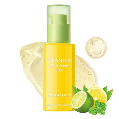 Green Tangerine Vitamin C Serum, Vitamin C Serum for Face, Dark Spot Remover for Face with Niacinamide, Arbutin and Green Tangerine | Anti-Aging, Evening Skin Tone, Reducing Wrinkle - Korean Skin Care