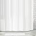 iDesign Vinyl Stall-Sized Shower Liner, PVC-Free Mold- and Mildew-Resistant Curtain with Magnets for Master, Guest, Kids' Bathroom, Bathtub, 54