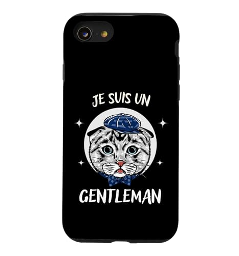 Je Suis Un �`���b�g �a�m �t�@�b�V���� ���B���e�[�W ���g���X�^�C�� �x���[�X �X�}�z�P�[�X iPhone SE (2020) / 7 / 8 �p