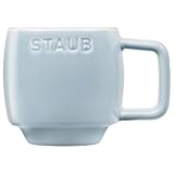staub ストウブ 「スタッキングマグ XS ライトブルー 100ml 」 セラミック マグ マグカップ カップ エスプレッソ 陶器 電子レンジ対応 【日本正規販売品】 Ceramic Stacking Mug Citron Z1032-790