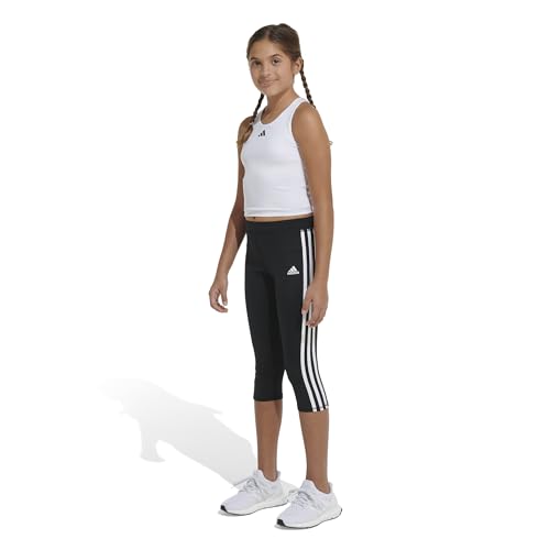 adidas Girls' Moisture-wicking Compression Tank Sports Bra4