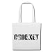 Tasche Umhängetasche Cricket - BRETTSPIEL - EIS Sport - Cricket Spieler - Cricket Spielerin Einkaufstasche Schulbeutel Turnbeutel in Weiß