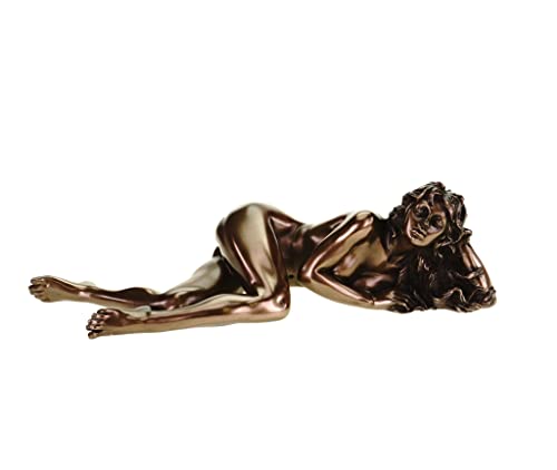 Veronese by Joh. Vogler GmbH Weiblicher Akt liegende Frau Figur bronziert Skulptur Veronese by Joh. Vogler GmbH Weiblicher Akt liegende Frau Figur bronziert Skulptur