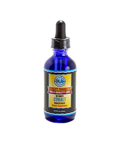 Complete H2O Minerals Cobalt Ionic Mineral Water Ultimate Concentrate 450 ppm 2 fl. oz.