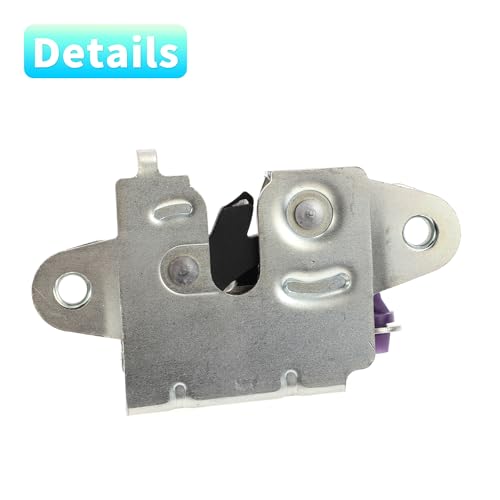 Image of X AUTOHAUX Replacement Rear Left Driver Side Liftgate Door Lock Actuator for Toyota Tundra 2000-2006 Tailgate Latch Assembly No.657900C010 Silver Tone, 13.5x7.8x5.6cm