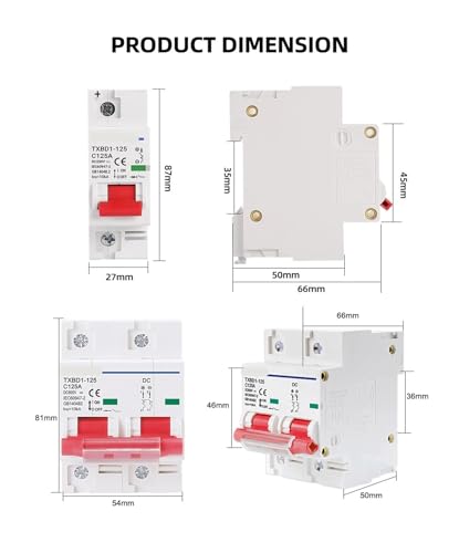 Evite averías en paneles solares instalando el disyuntor DC 2P contra sobrecargas 3