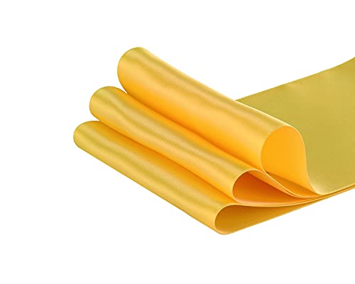 Joycrosso 100mm Double Faced Satin Ribbon 4.5 Meters-Roll Set for Chair Sash Gift Wrapping Party Favor Home Decoration Craft Supplies - Image 3