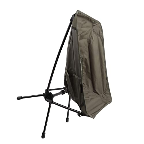 Chaise de Lune Pliante SEAFRONT, mini siège camping alu vert
