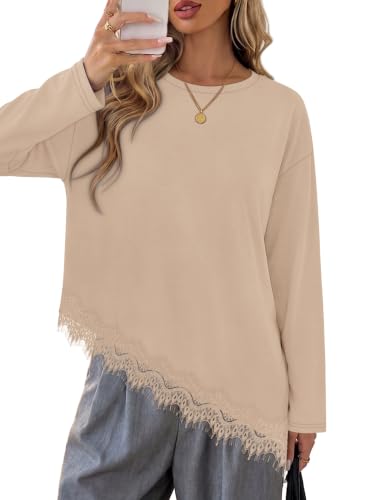 WIHOLL Long Sleeve Shirts for Women Fall Fashion Clothing
