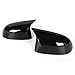 SNA Side Mirror Caps for BMW X3 G01 X4 G02 X5 G05 (Gloss Black ABS Mirror Covers, 2-pc Set)