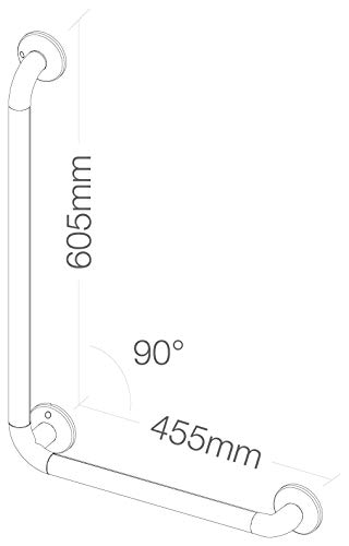 Image of Provex ANIMO Handle 90 Degree Reversible White