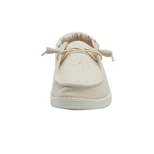 Image of Hey Dude Women's Wendy Lace-Up Loafers Comfortable & Lightweight Ladies Shoes Multiple Sizes & Colors