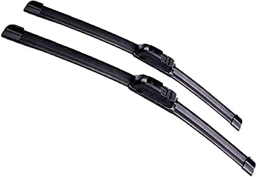 Essuie-Glaces Avants Anti-Bruit pour Toyota Yaris MK1 1999-2005 Caoutchouc Toutes Saisons