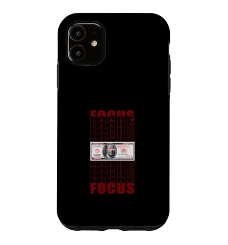�}���[�� ���b�h �o�[�K���f�B Focus On Your Money �o�[�K���f�B �O���t�B�b�N �X�}�z�P�[�X iPhone 11 �p