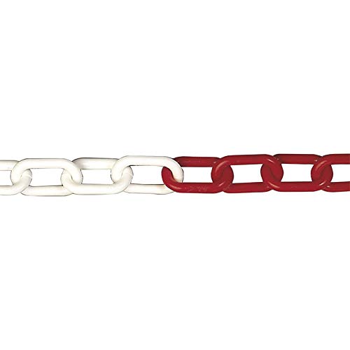 7311W810 - Cadena Poliéster Roj/Blan 8X49/25M Ehs