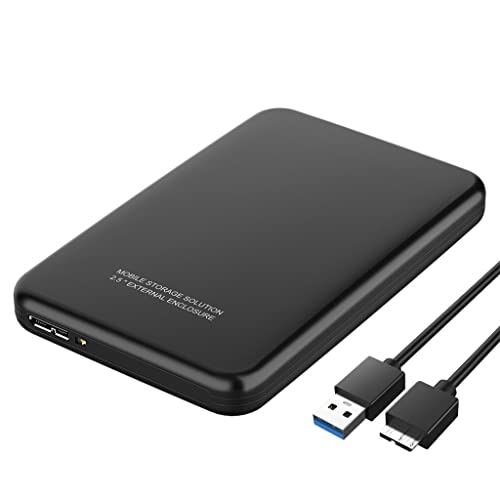 Disco duro externo 2TB HDD de 2.5 pulgadas compatible con USB 3.0 y almacenamiento portátil
