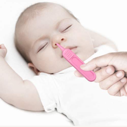 10 Pcs Baby Grooming Baby Healthcare Kit Newborn Baby Care Accessories Baby Health Care Set Baby Nail Clipper Scissors Hair Comb Brush Nose Cleaner Safety for Toddler Infant Nursing Grooming (Pink)