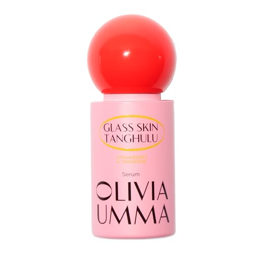Olivia Umma Glass Skin Tanghulu Strawberry & Tangerine Serum – Anti Aging Korean Face Serum with Niacinamide & Vitamin C, B, A, E – Brightening & Hydrating Korean Skin Care for Face – 40ml