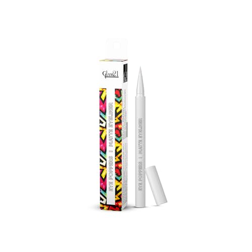Image of Glam21 Eye Poppers Matte Eyeliner |Smudge Proof and Waterproof Formula | Pen Style Design | Bold & vibrant Shades | High Pigment up to 12 hours | Cloud Nine-0.5gm