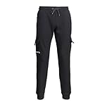 Scruffs Mens Slim Fit Trade Jogger Sweatpants, Black, L Slim UK