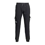 Scruffs Mens Slim Fit Trade Jogger Sweatpants, Black, L Slim UK