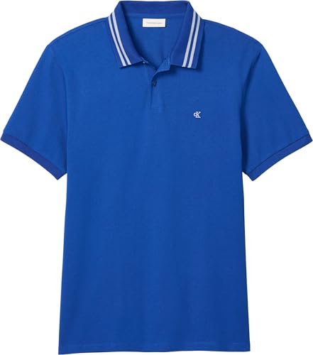 Miniatura 6 de Calvin Klein SS Monogram Pique Tipped Polo Lv04rc276g Polos Hombre (Pack de 1)