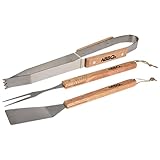 BBQ Grillbesteckset mit Holzgriff