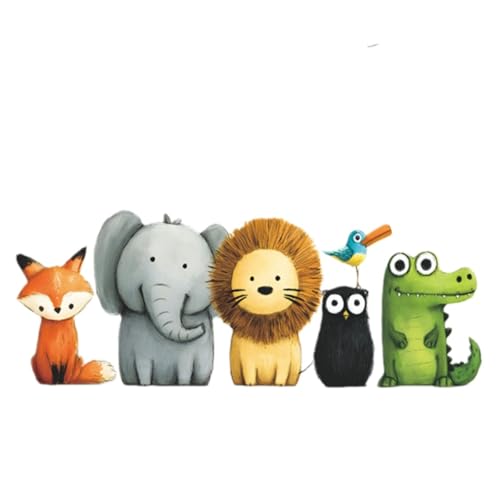 Vinilos decorativos animales selva en vinilo impermeable