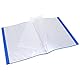 WAYTEX 931411 Dokumentenmappe, A4, 60 Fotos, 30 Hüllen, Polypropylen, Blau