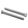 5/16" x 6" Hex Head Lag Screws Bolts 10Pcs 304 Stainless Steel 18-8, Partial Thread, Hexagon Head Wood Screws by SG TZH