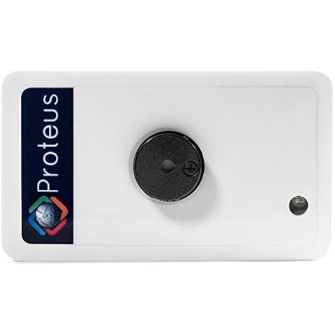 Proteus WiFi Temperature Humidity Sensor with Buzzer and Email/Text Alerts Cover