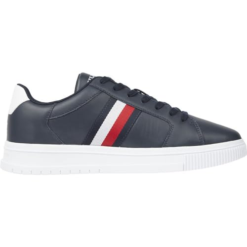 Tommy Hilfiger Herren Cupsole Sneaker Schuhe, (Desert Sky), 44