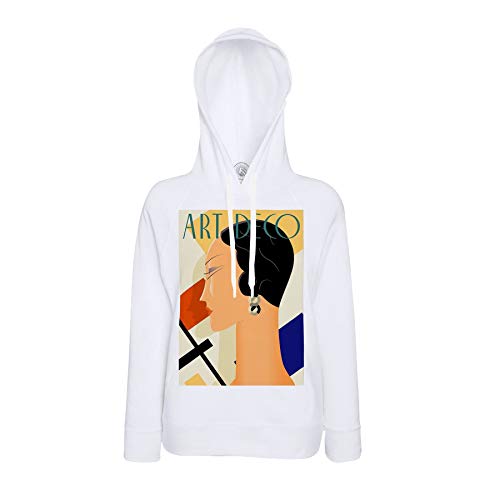 Sweat à capuche design vintage finitions premium style affiche d'époque Art Déco Fabulous