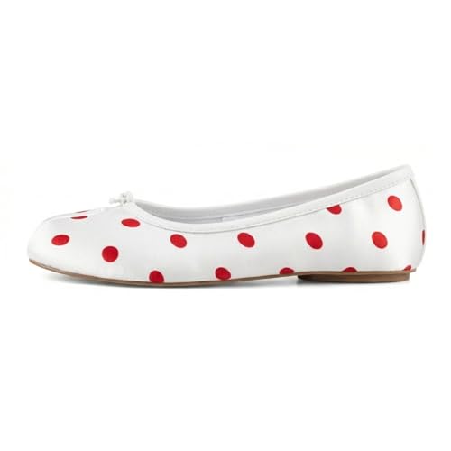 Image of Tabi Shoes Women Split Toe Shoes Wide Width Ballet Flats Comfort Casual Work Shoes for Women Office