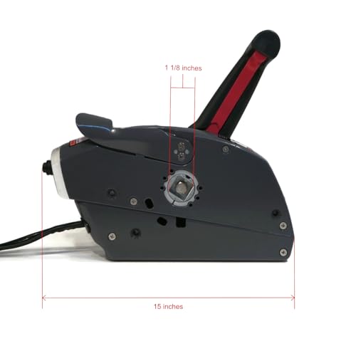 The ROP Shop | Side Mount Remote Control for 1989 Johnson Outboard 28 J28ESLCEA, VJ28ESLCEA Box