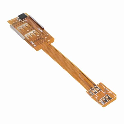 VBESTLIFE Extender scheda SIM, Nano SMI a scheda SIM standard da maschio a femmina Prolunga cavo FPC piatto morbido per tablet smartphone Android