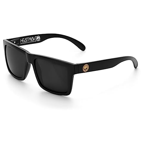 Heat Wave Visual Vise Z87 Sunglasses in Black With Gold Emblems Cover