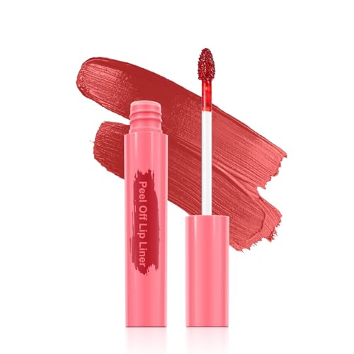 Image of Lip Liner Lip Stain Peel Off Lip Peel Off Stain Transfer Proof Rose