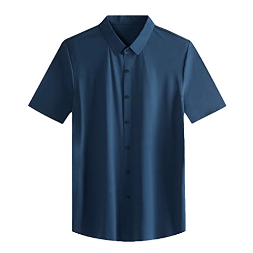 Chemise manches courtes homme pour terrasses d'été en 3XL