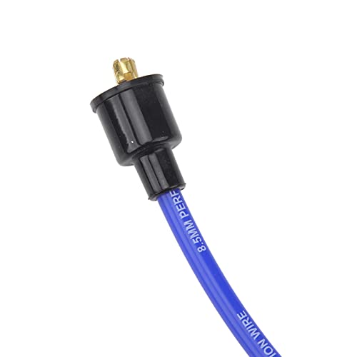 Brilluxa 8,5 mm 180 ° Conjunto de fio de ignição de vela de ignição Fios de vela de ignição com subs